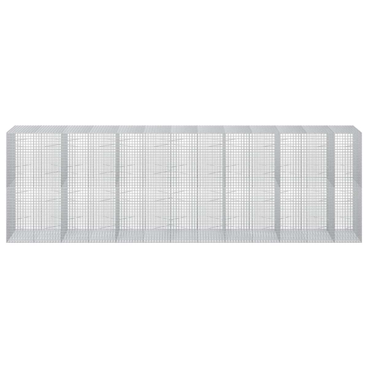 Gabion with 3.5 mm Wire and 5x5 cm Mesh 650x100x200 cm