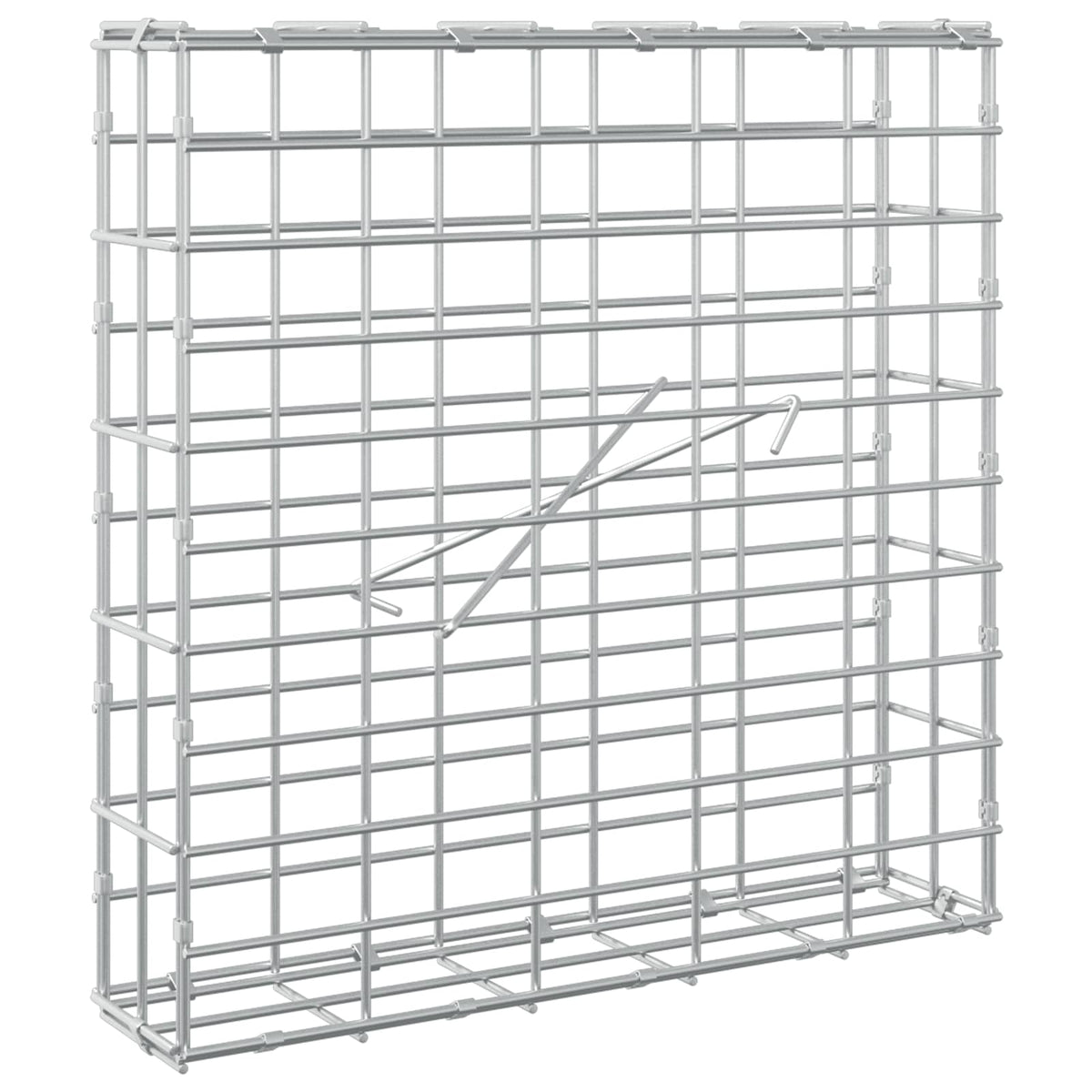 Gabion with 3.5 mm Wire and 5x10 cm Mesh 50x10x50 cm