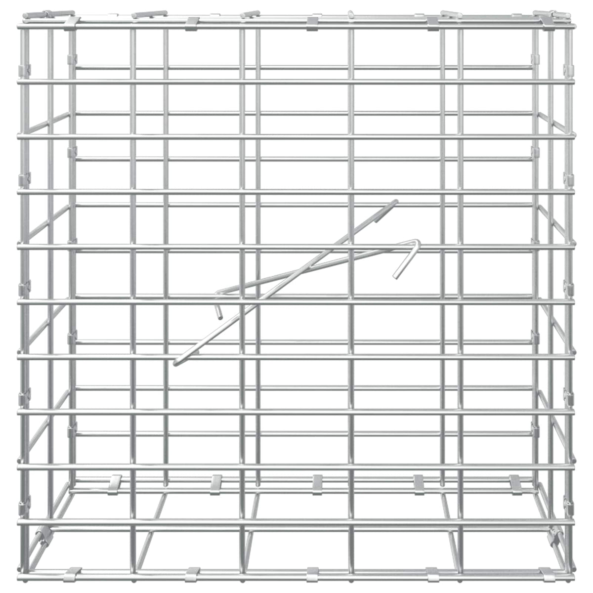Gabion with 3.5 mm Wire and 5x10 cm Mesh 50x10x50 cm