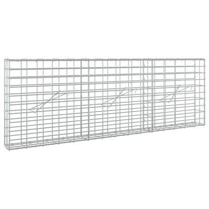 Gabion with 3.5 mm Wire and 5x10 cm Mesh 150x10x50 cm
