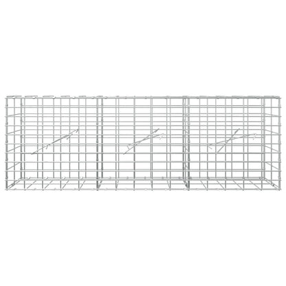 Gabion with 3.5 mm Wire and 5x10 cm Mesh 150x10x50 cm