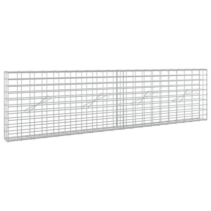 Gabion with 3.5 mm Wire and 5x10 cm Mesh 200x10x50 cm