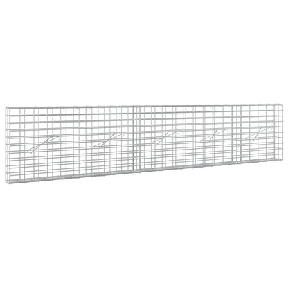 Gabion with 3.5 mm Wire and 5x10 cm Mesh 250x10x50 cm