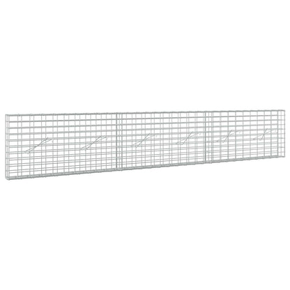 Gabion with 3.5 mm Wire and 5x10 cm Mesh 300x10x50 cm