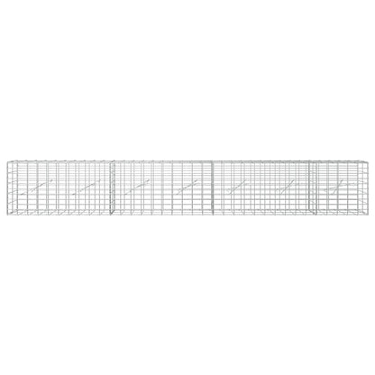 Gabion with 3.5 mm Wire and 5x10 cm Mesh 350x10x50 cm