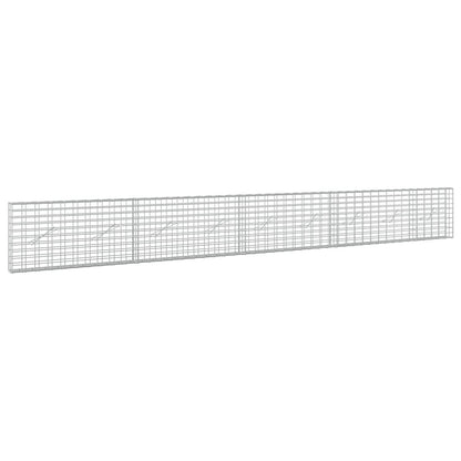 Gabion with 3.5 mm Wire and 5x10 cm Mesh 450x10x50 cm