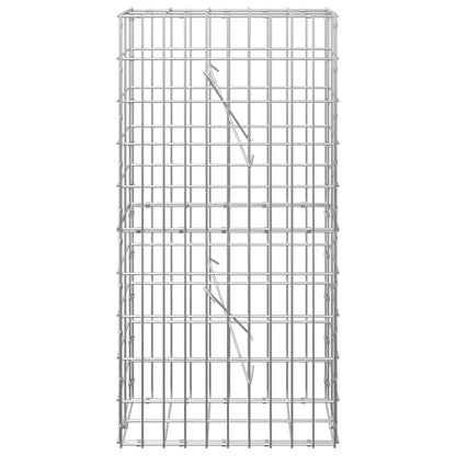 Gabion with 3.5 mm Wire and 5x10 cm Mesh 50x10x100 cm