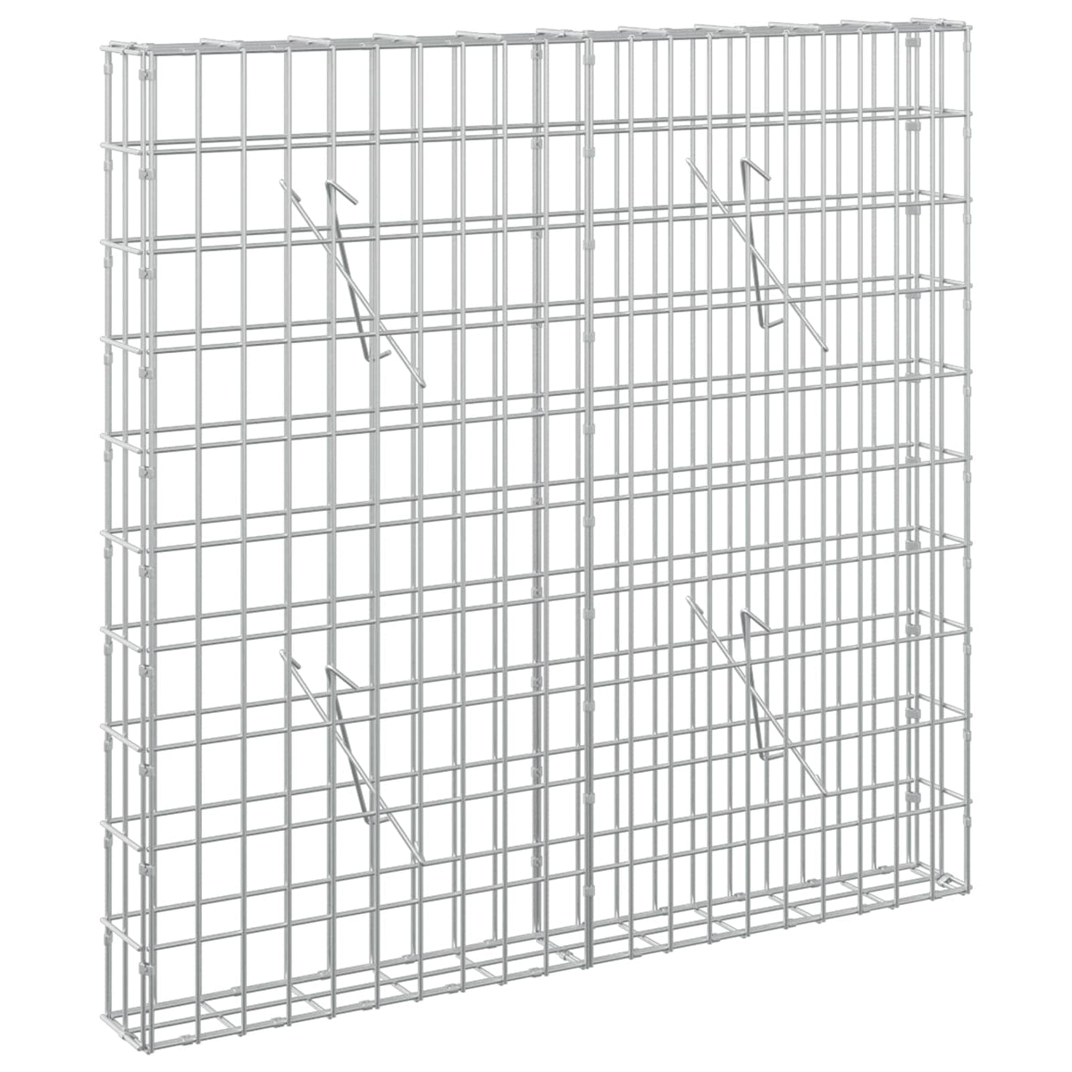 Gabion with 3.5 mm Wire and 5x10 cm Mesh 100x10x100 cm