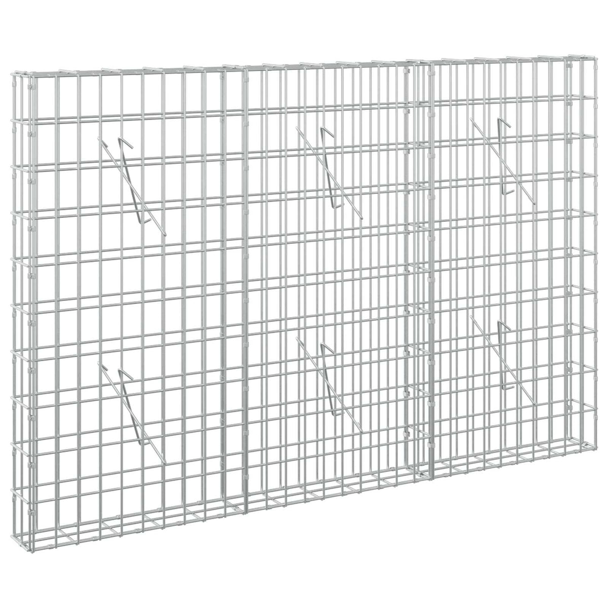 Gabion with 3.5 mm Wire and 5x10 cm Mesh 150x10x100 cm