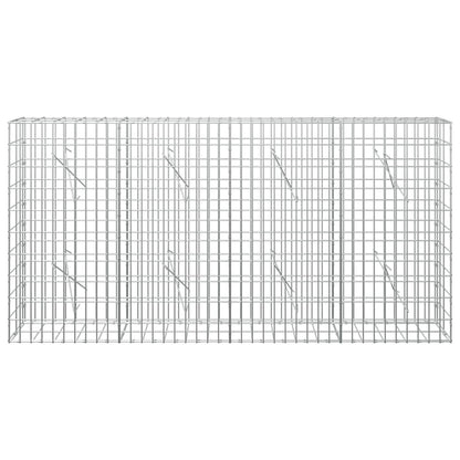 Gabion with 3.5 mm Wire and 5x10 cm Mesh 200x10x100 cm