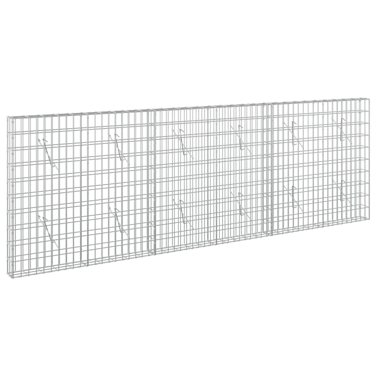 Gabion with 3.5 mm Wire and 5x10 cm Mesh 300x10x100 cm