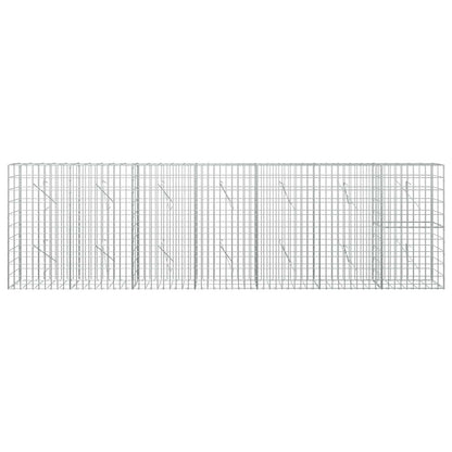 Gabion with 3.5 mm Wire and 5x10 cm Mesh 350x10x100 cm