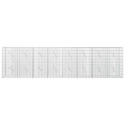 Gabion with 3.5 mm Wire and 5x10 cm Mesh 400x10x100 cm