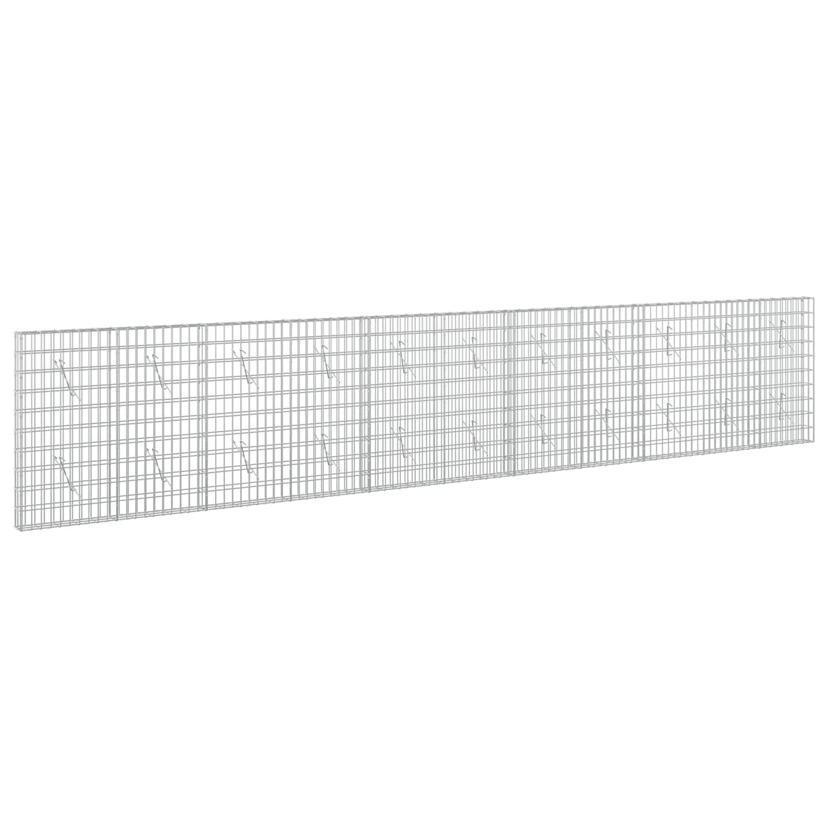 Gabion with 3.5 mm Wire and 5x10 cm Mesh 550x10x100 cm