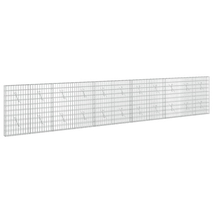 Gabion with 3.5 mm Wire and 5x10 cm Mesh 550x10x100 cm
