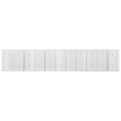 Gabion with 3.5 mm Wire and 5x10 cm Mesh 550x10x100 cm