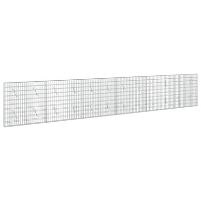 Gabion with 3.5 mm Wire and 5x10 cm Mesh 600x10x100 cm