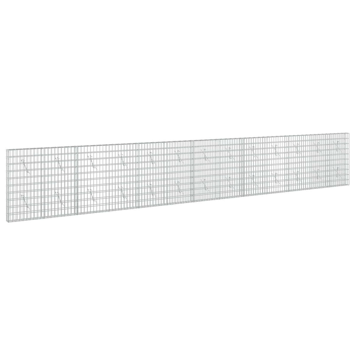 Gabion with 3.5 mm Wire and 5x10 cm Mesh 650x10x100 cm