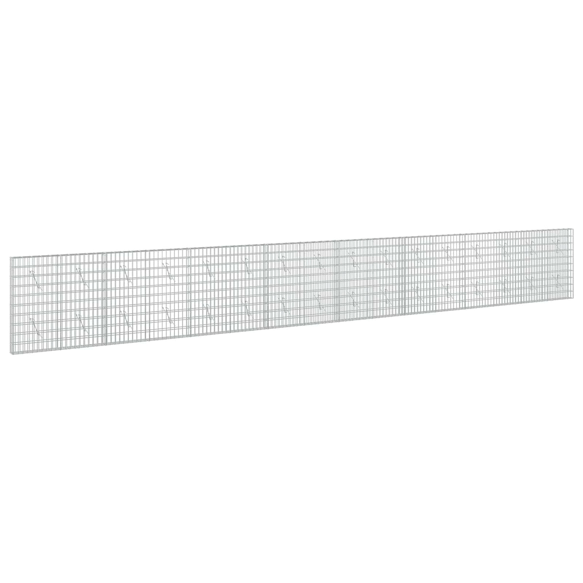 Gabion with 3.5 mm Wire and 5x10 cm Mesh 800x10x100 cm