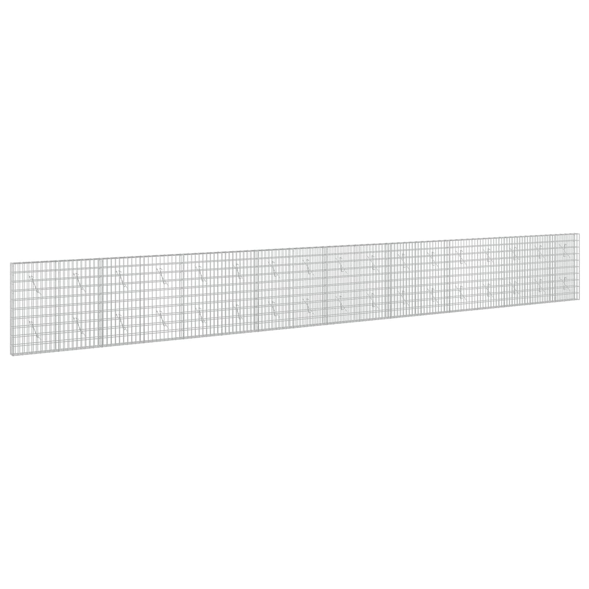 Gabion with 3.5 mm Wire and 5x10 cm Mesh 850x10x100 cm