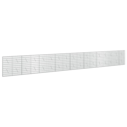 Gabion with 3.5 mm Wire and 5x10 cm Mesh 850x10x100 cm