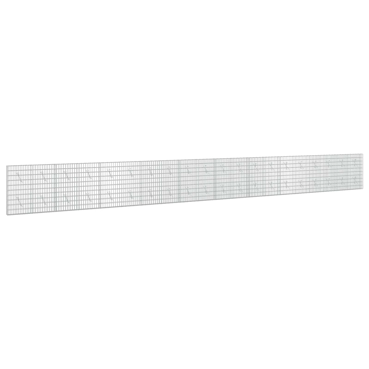 Gabion with 3.5 mm Wire and 5x10 cm Mesh 1000x10x100 cm