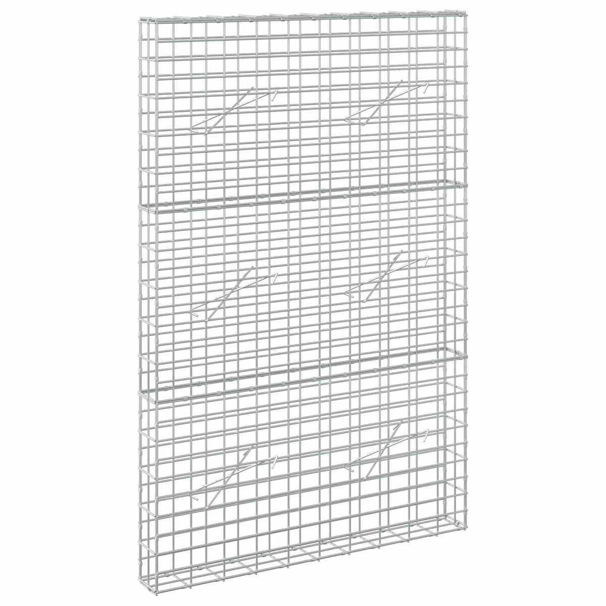 Gabion with 3.5 mm Wire and 5x10 cm Mesh 100x10x150 cm