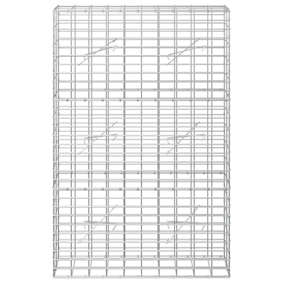 Gabion with 3.5 mm Wire and 5x10 cm Mesh 100x10x150 cm