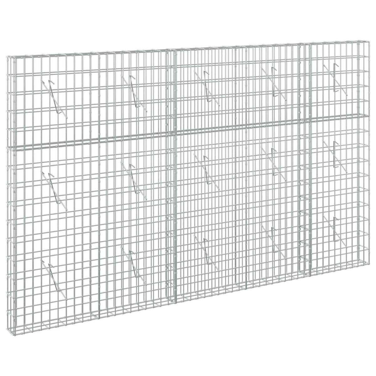 Gabion with 3.5 mm Wire and 5x10 cm Mesh 250x10x150 cm