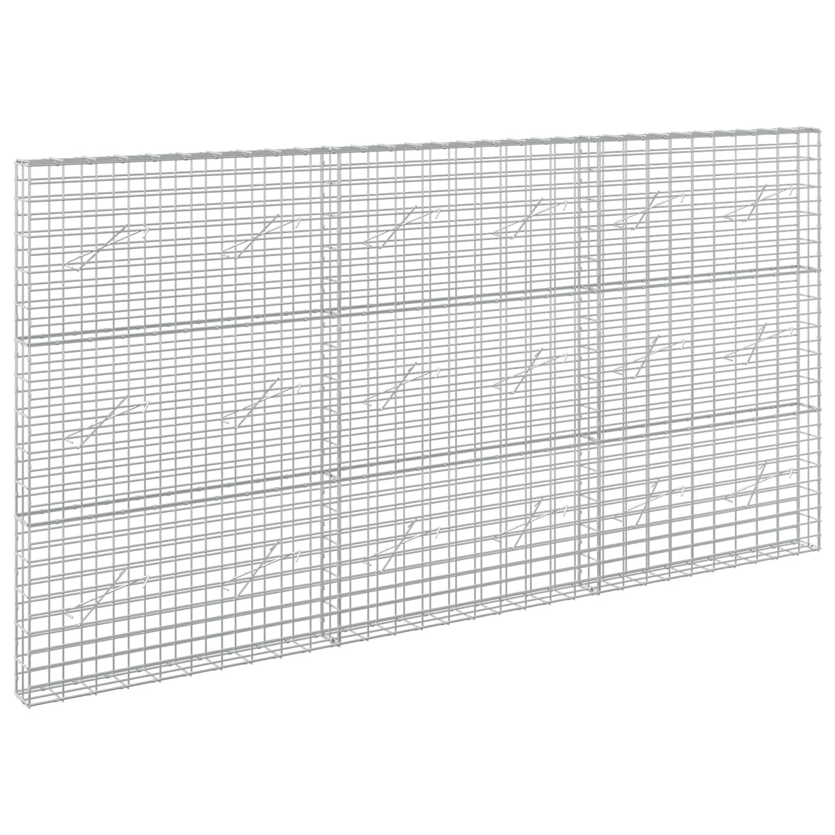 Gabion with 3.5 mm Wire and 5x10 cm Mesh 300x10x150 cm