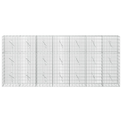 Gabion with 3.5 mm Wire and 5x10 cm Mesh 350x10x150 cm