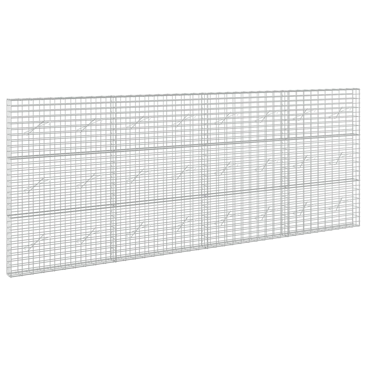 Gabion with 3.5 mm Wire and 5x10 cm Mesh 400x10x150 cm