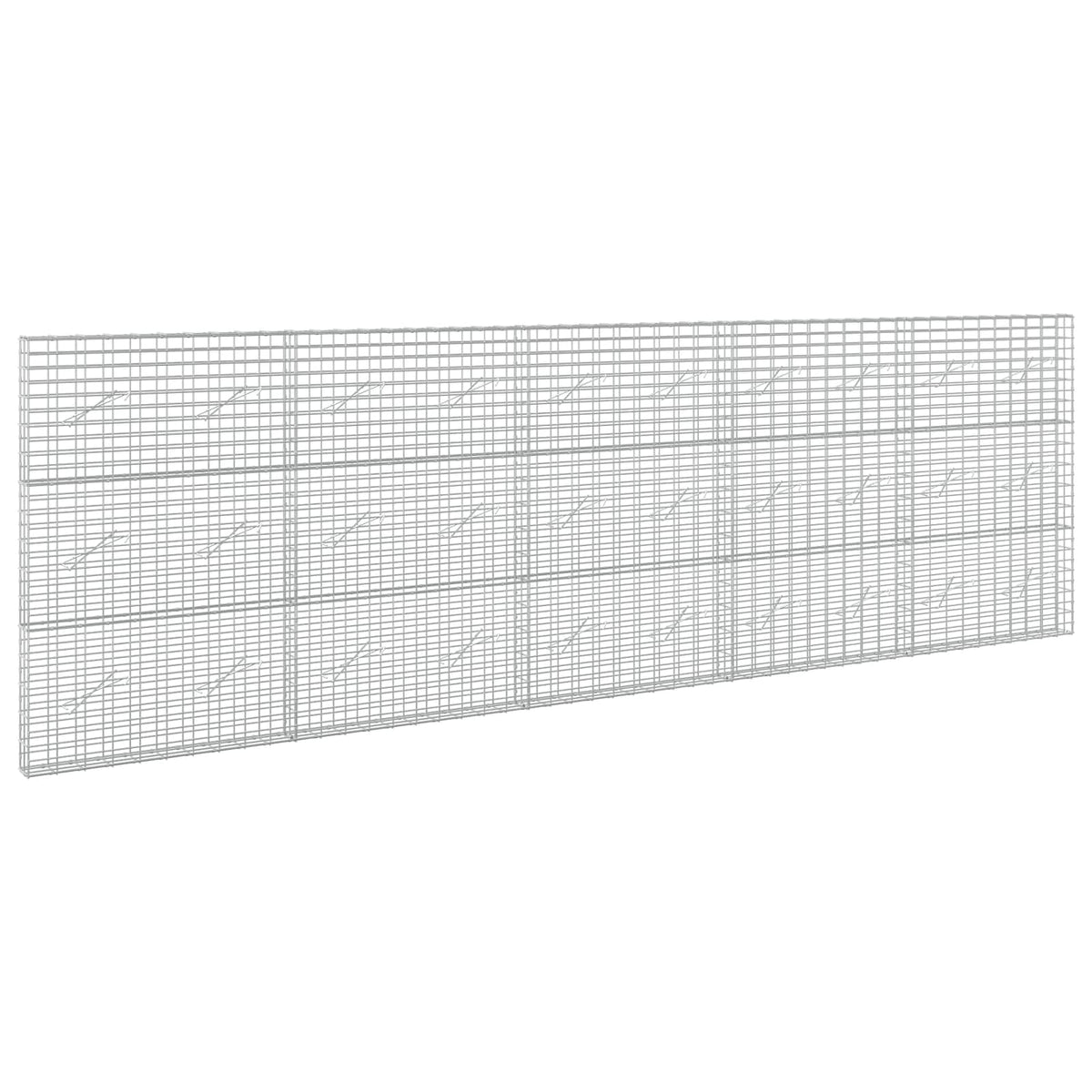 Gabion with 3.5 mm Wire and 5x10 cm Mesh 500x10x150 cm