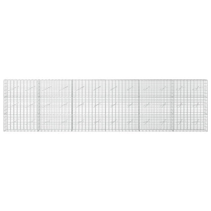Gabion with 3.5 mm Wire and 5x10 cm Mesh 600x10x150 cm