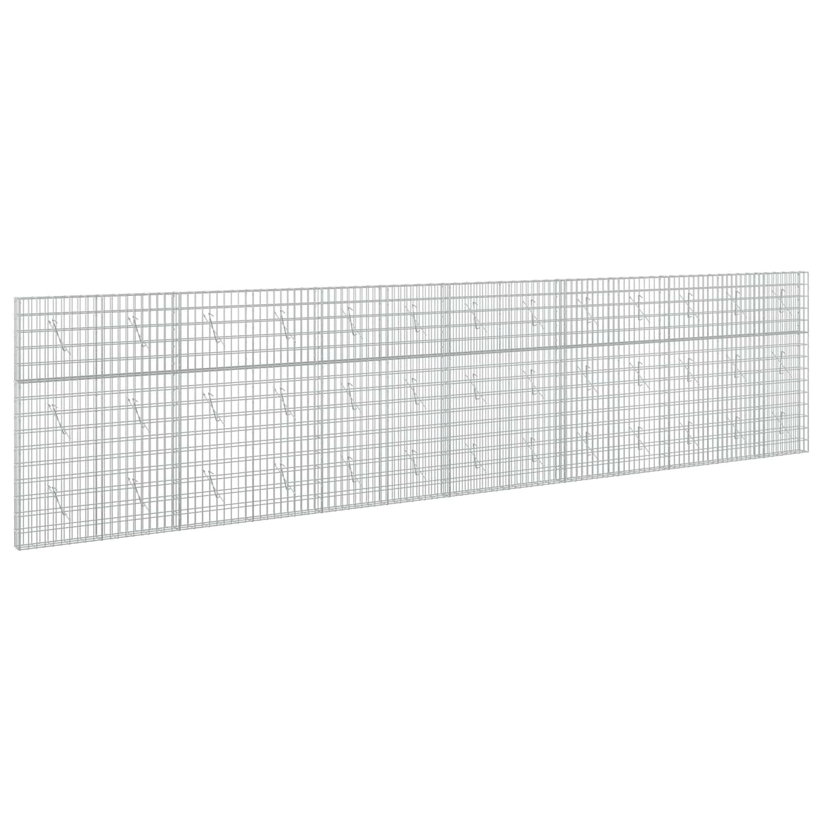 Gabion with 3.5 mm Wire and 5x10 cm Mesh 650x10x150 cm