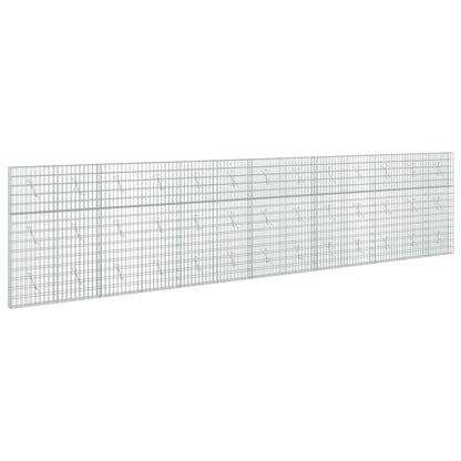 Gabion with 3.5 mm Wire and 5x10 cm Mesh 650x10x150 cm