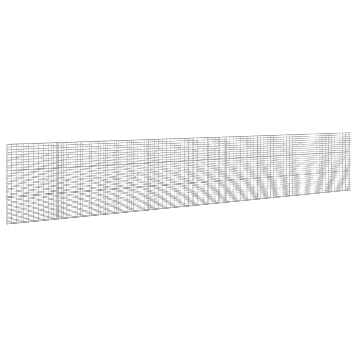 Gabion with 3.5 mm Wire and 5x10 cm Mesh 900x10x150 cm