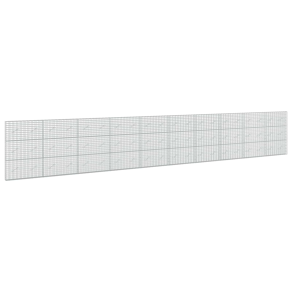 Gabion with 3.5 mm Wire and 5x10 cm Mesh 1000x10x150 cm