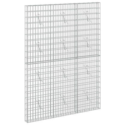 Gabion with 3.5 mm Wire and 5x10 cm Mesh 150x10x200 cm
