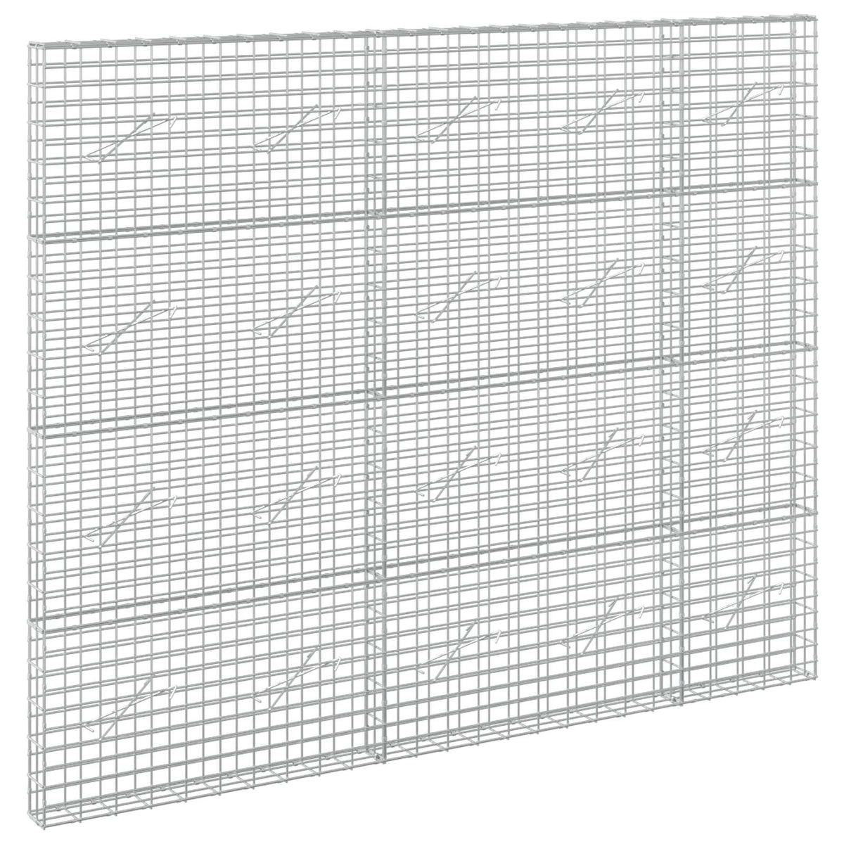 Gabion with 3.5 mm Wire and 5x10 cm Mesh 250x10x200 cm