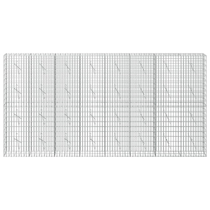 Gabion with 3.5 mm Wire and 5x10 cm Mesh 400x10x200 cm