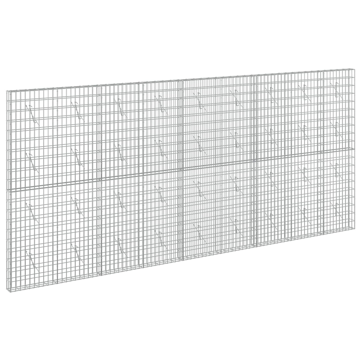 Gabion with 3.5 mm Wire and 5x10 cm Mesh 450x10x200 cm