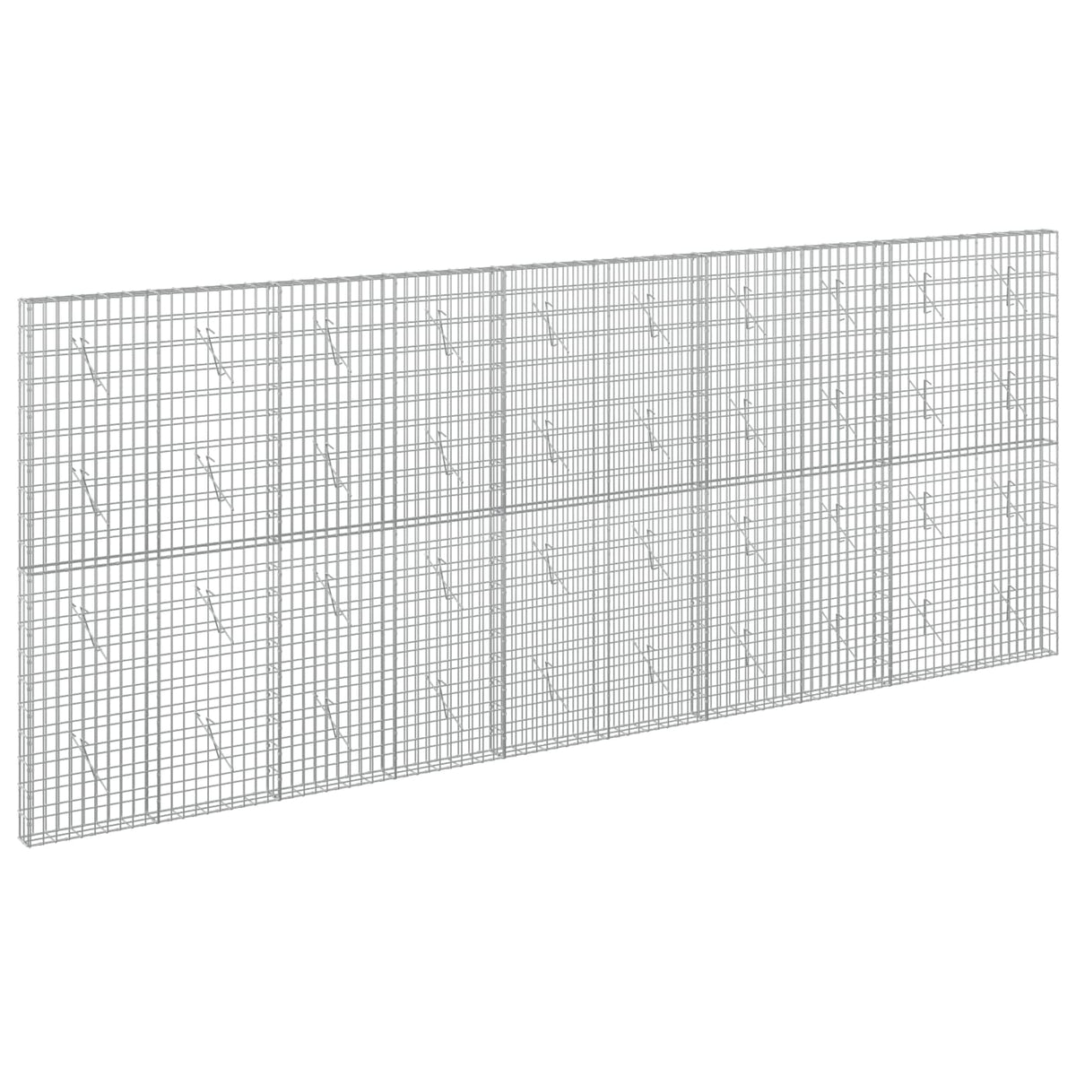 Gabion with 3.5 mm Wire and 5x10 cm Mesh 500x10x200 cm