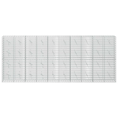 Gabion with 3.5 mm Wire and 5x10 cm Mesh 500x10x200 cm
