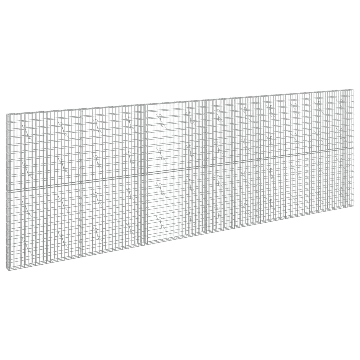 Gabion with 3.5 mm Wire and 5x10 cm Mesh 600x10x200 cm