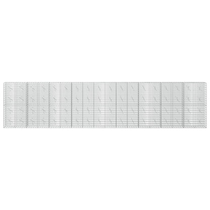 Gabion with 3.5 mm Wire and 5x10 cm Mesh 900x10x200 cm