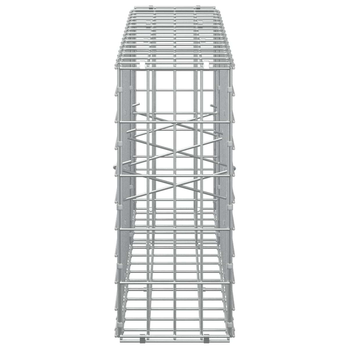 Gabion with 3.5 mm Wire and 5x10 cm Mesh 150x20x50 cm