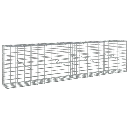 Gabion with 3.5 mm Wire and 5x10 cm Mesh 200x20x50 cm