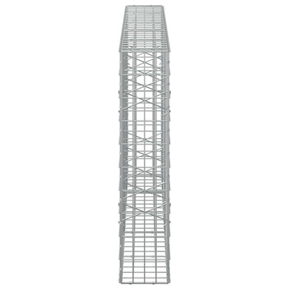 Gabion with 3.5 mm Wire and 5x10 cm Mesh 250x20x100 cm
