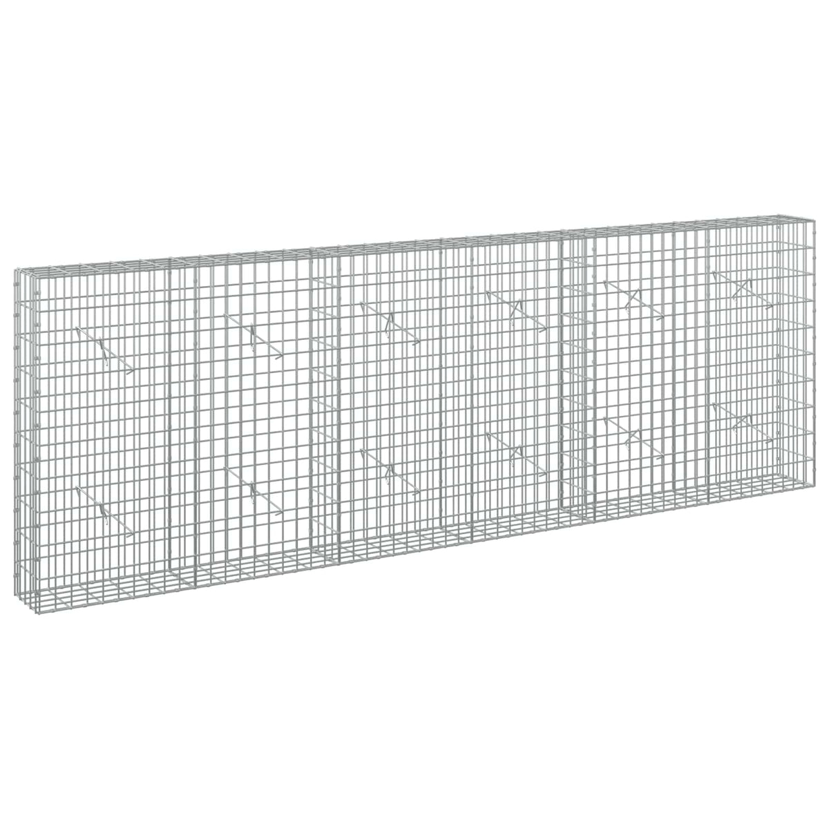 Gabion with 3.5 mm Wire and 5x10 cm Mesh 300x20x100 cm